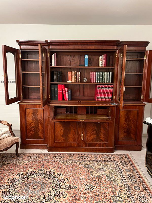 Bibliothèque anglaise ancienne (image 10)