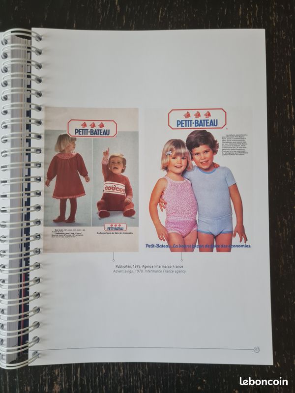 Livre collector publicités Petit bateau (image 5)
