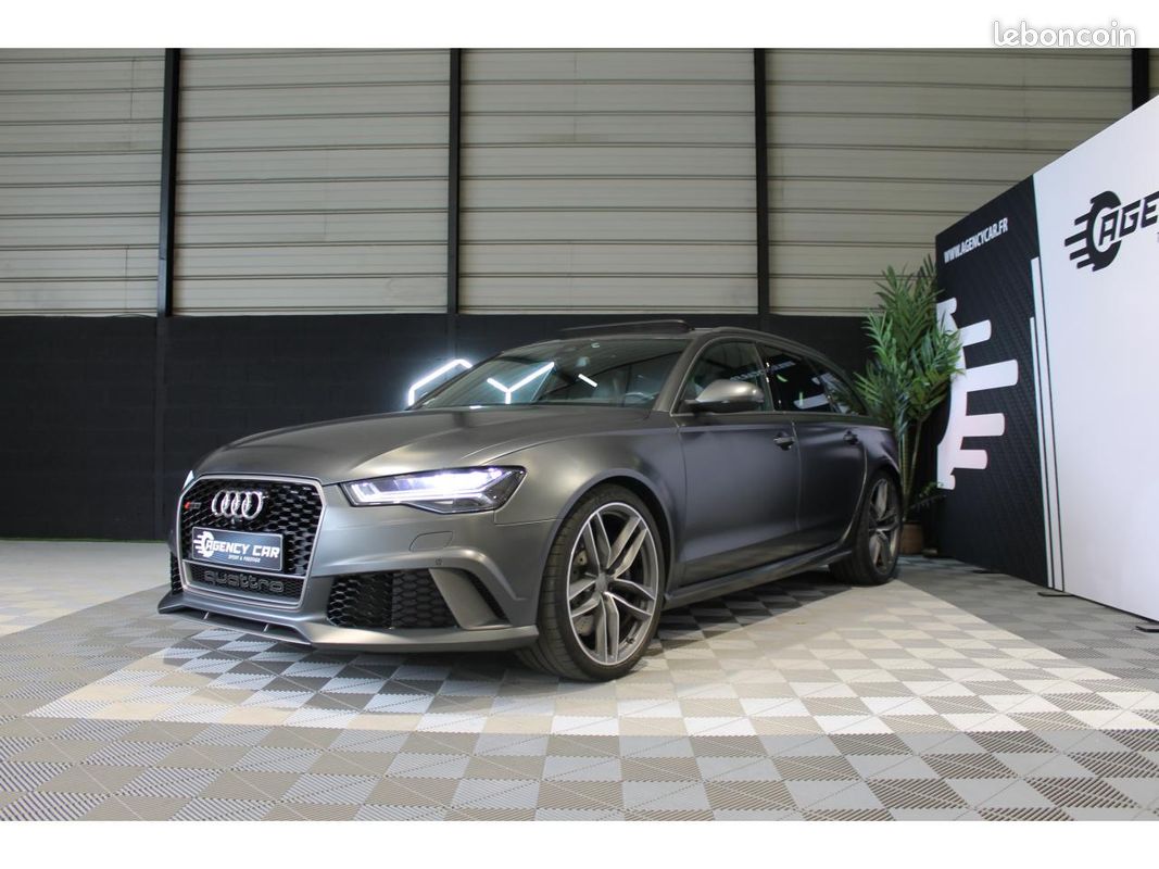 AUDI RS6 AVANT Quattro 4.0i V8 TFSI - 605 Performance - Suivi Audi / Toit ouvrant / Sieges Chauffant / Bose (image 2)