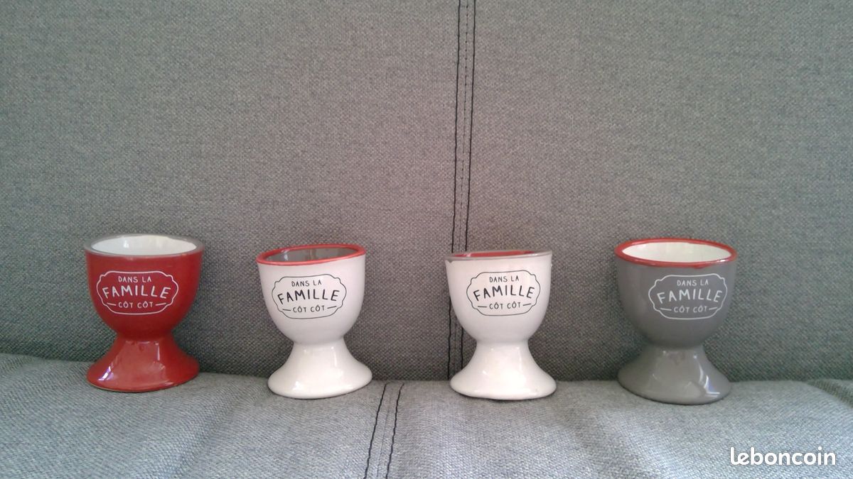 Coquetier En Grès Paprika Outo | Maisons Du Monde