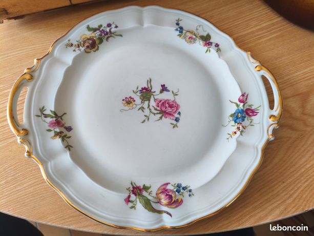 Service Table 1940/1950 Porcelaine Limoges / Salmon 46 pieces