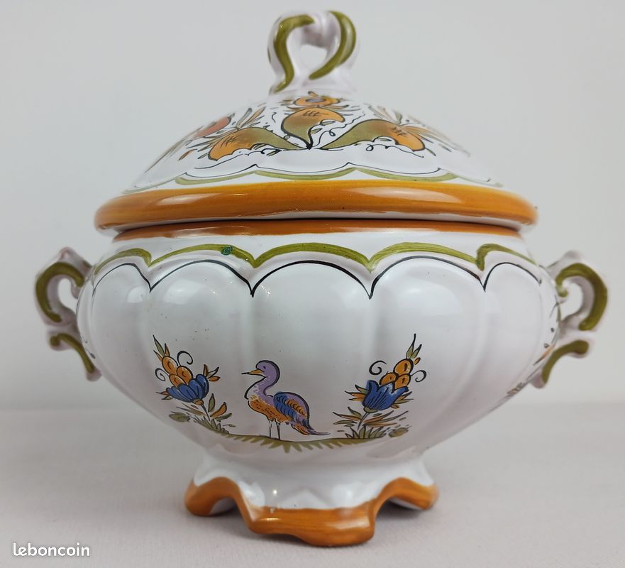 SUCRIER MUGUET ET SA CUILLERE ART NOUVEAU Métal argenté EUR 69,00