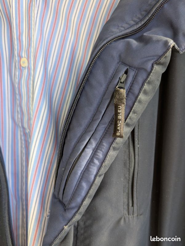 Blanc Bleu veste ski taille XXL (image 3)