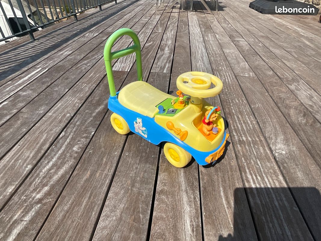 Kiddieland mon 1er camion porteur musical Winnie l'ourson Jeux
