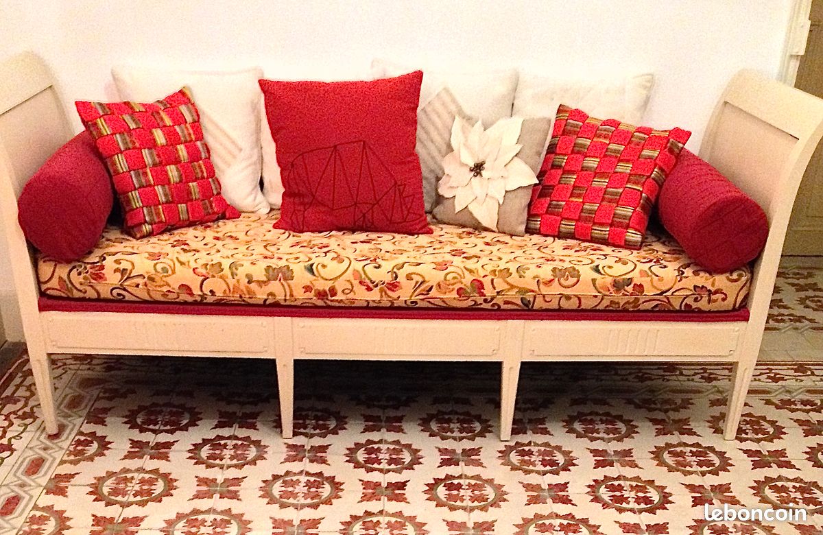 Grande banquette style Louis XV (image 3)