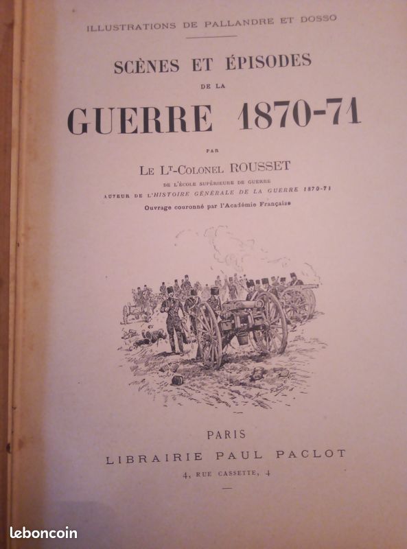 Scènes et épisodes de LA GUERRE DE 1870-71. 1897 (image 2)