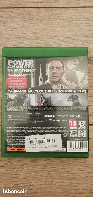 Jeu Xbox One Call of Duty Advanced Warfare (image 2)