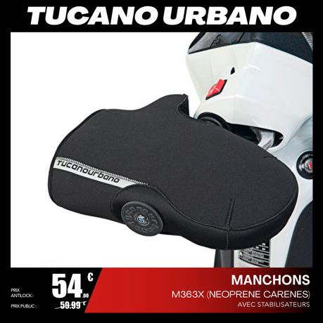 Manchons Tucano Urbano en Neoprène Pour Scooter R363X