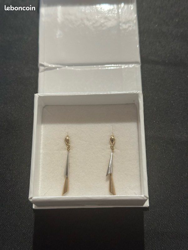 Boucle d’oreilles Or 9 carats 375/1000 (image 2)