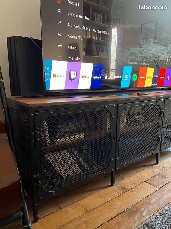 Meuble TV IKEA - Métal & Bois (image 2)