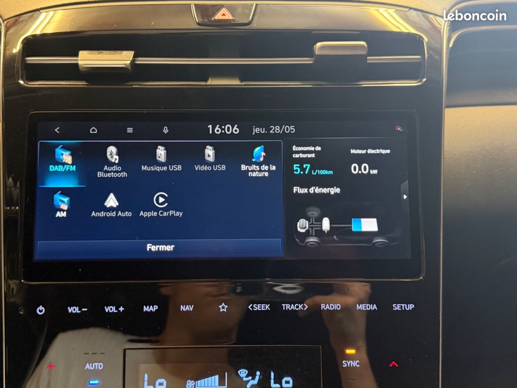 HYUNDAI TUCSON 1.6 T-GDI 230 Ch 180 HEV HYBRID 1.5KWH EXECUTIVE 2WD BVA (image 22)