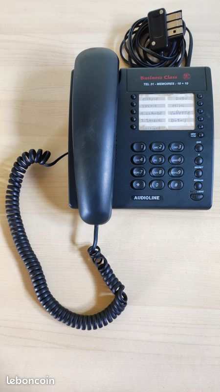 Téléphone fixe filaire à mémoires (image 1)