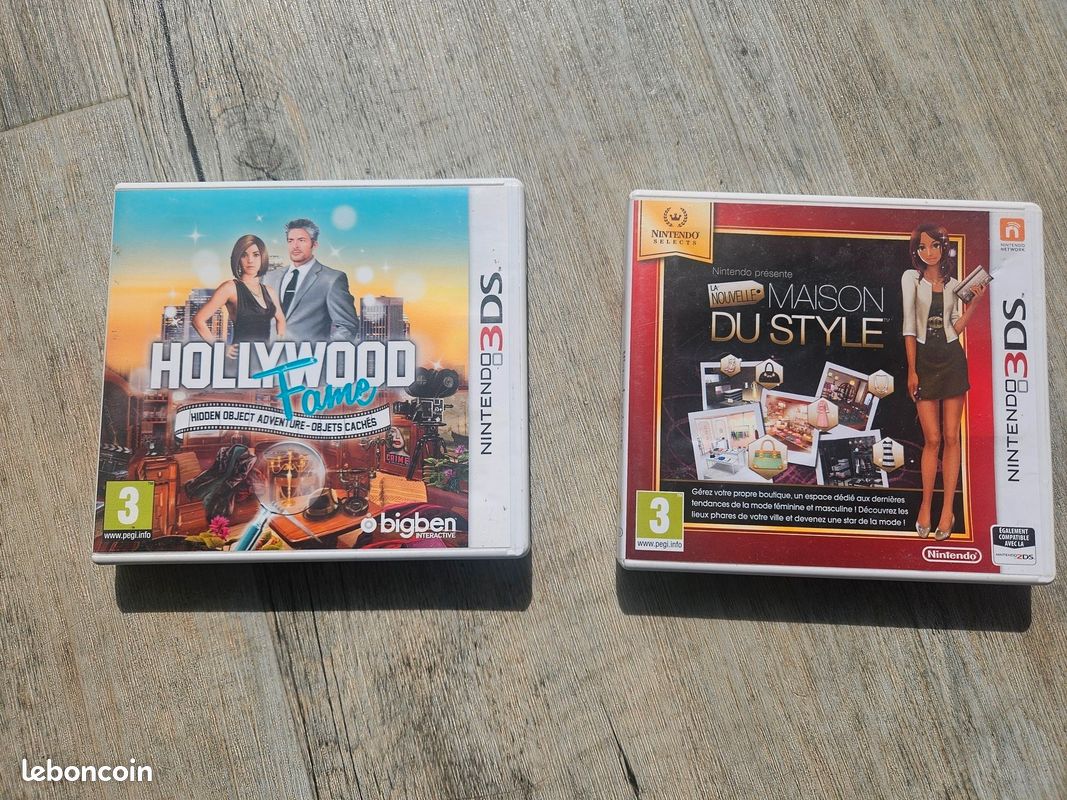 Jeux 3DS Maison du style et Hollywood Fame (image 1)