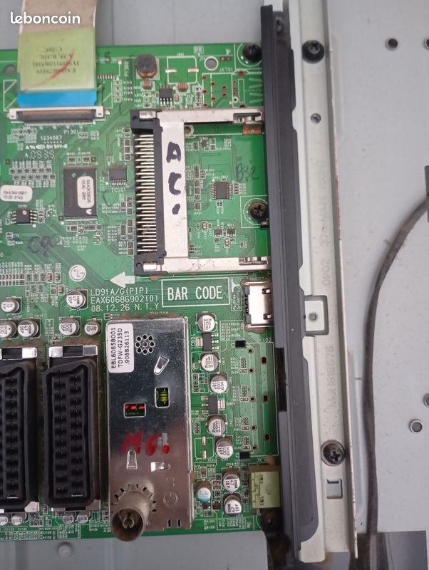 Carte Mère Samsung BN94-01672X - TV LE40A456 - Testée OK Originale