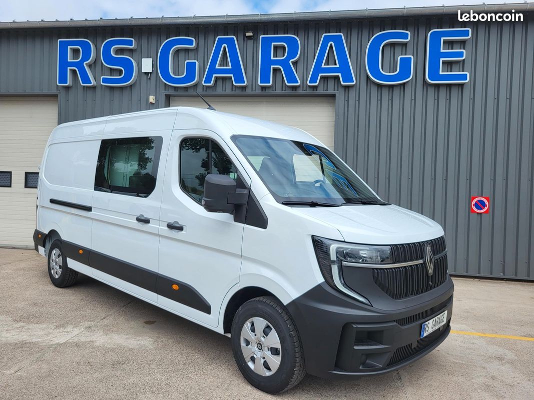 RENAULT MASTER L3H2 FOURGON 2.0Blue DCI 150 ADVANCE CABINE APPROFONDIE FIXE 07 PLACES NEUF avec HABILLAGE BOIS COMPLET + CAMÉRA + RADARS + PNEUS 4 SAISONS + ROUE DE SECOURS ( Prix de Vente 36 990 HT ) (image 1)