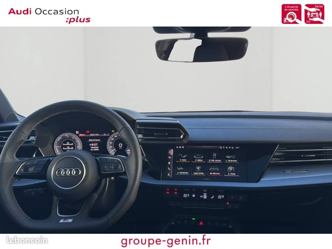 AUDI A3 Sportback 40 TFSI e Hybride rechargeable 204 S tronic 6 S line (image 9)