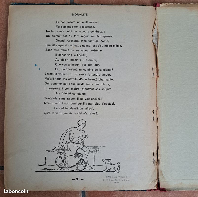 Livre de 1937/Contes d'Aulnoy. L'oiseau bleu - La biche au bois (image 6)