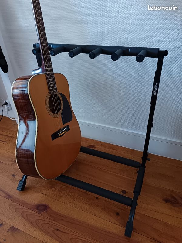 CAHAYA Support De Guitare Présentoir Multiple Pour Guitares Support De Guitare Acoustique Pliable Pour 5 Guitares, Modèle CY0345