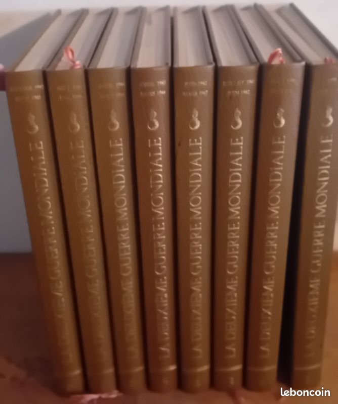 Complet - collection 8 tomes la Seconde Guerre Mondiale Ed