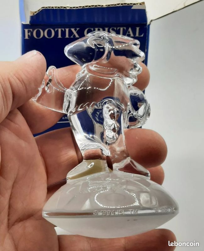 Mascotte Footix France 98 En Cristal D'Arques - Édition Collector - Parfait état