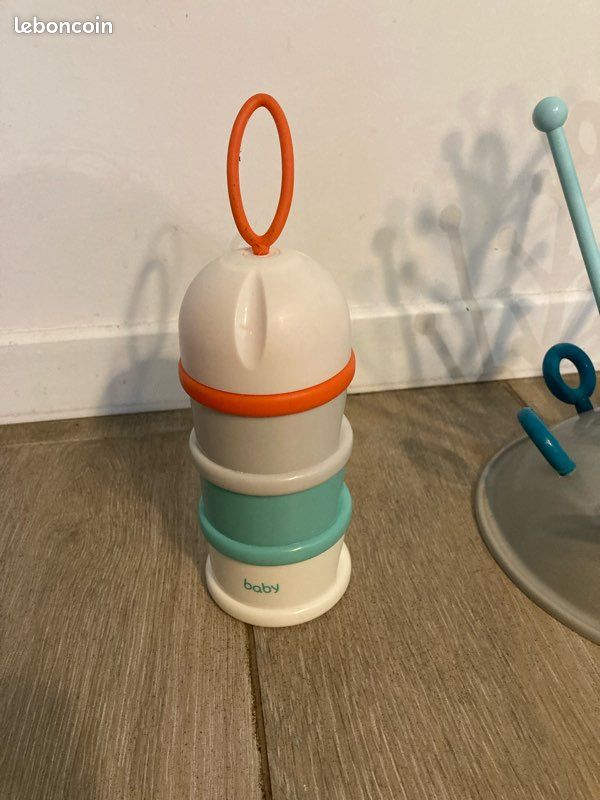 Égoutte biberons arbre bleu beaba avec boîte d’osseuse pour lait (image 4)