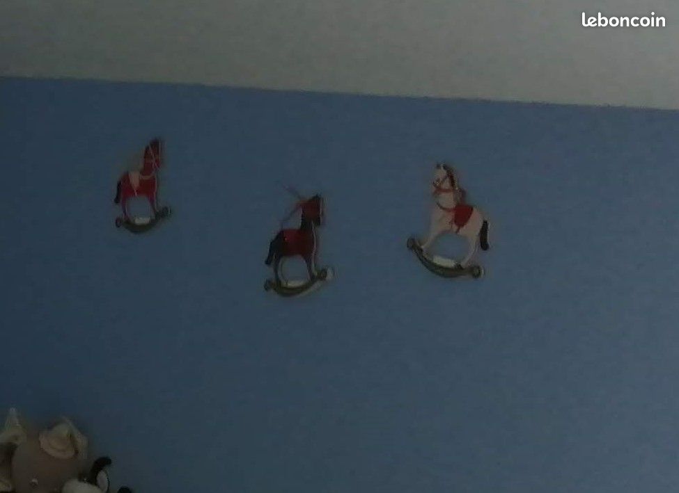 Décoration 3 chevaux pour enfant (image 7)