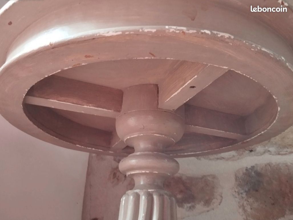 Guéridon restauration en acajou XIX (image 4)