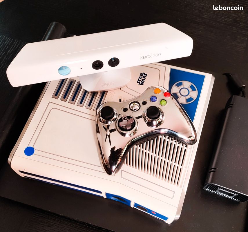 Console Xbox 360 Star Wars Édition limitée Parfait État+ Manette Console Xbox 360 Star Wars Édition limitée Parfait État+ Manette