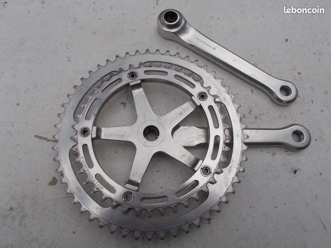Manivelles Pour Pédalier-Cranksets CAMPAGNOLO GRAN SPORT Lg170 Bsc Bcd144 Ref62pl