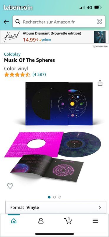 Vinyle Coldplay - music of the spheres (image 6)