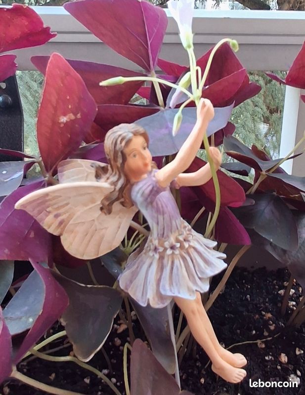 Figurine vintage fée des fleurs (image 1)