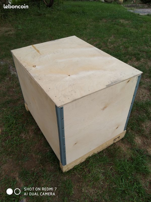 Caisses en bois toutes tailles avec couvercles (image 3)