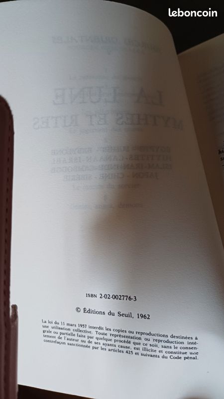 La lune Mythes et Rites sources orientales (image 8)