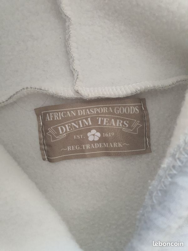 Ensemble denim tears taille S gris (image 5)