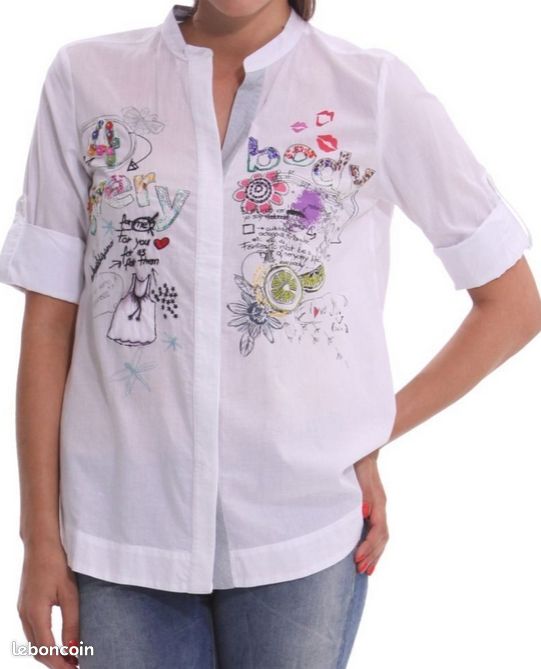 Chemises Desigual 38 (M, T2) (image 1)