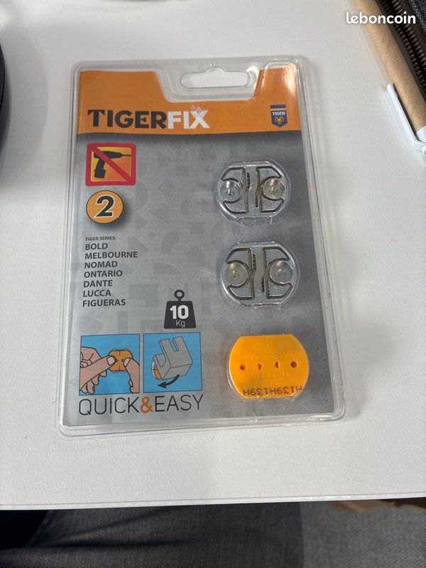🔧 TigerFix 2 – Système de fixation sans perçage – 🛠️ (image 1)