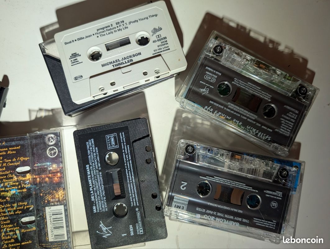 Lot de 4 cassettes audio (image 3)