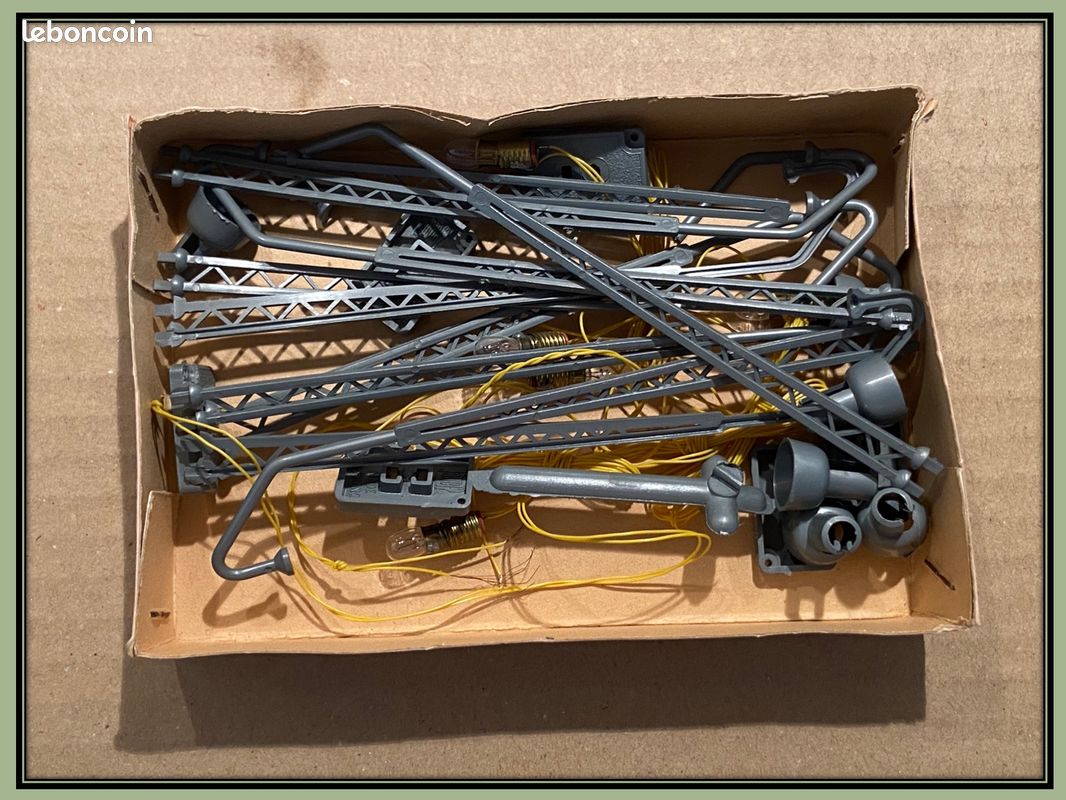 4 Lampadaires à assembler - JOUEF Echelle HO - Réf 793 - Jeux & Jouets