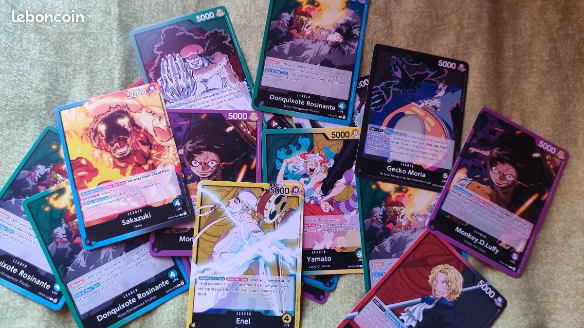 Cartes ONE PIECE leader - Collection