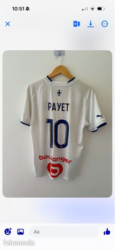 Lot de 6 maillots OM (image 5)