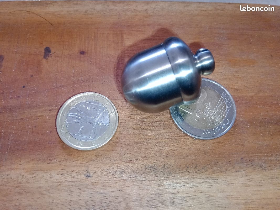 Pendentif ou porte clef gland titane (image 1)