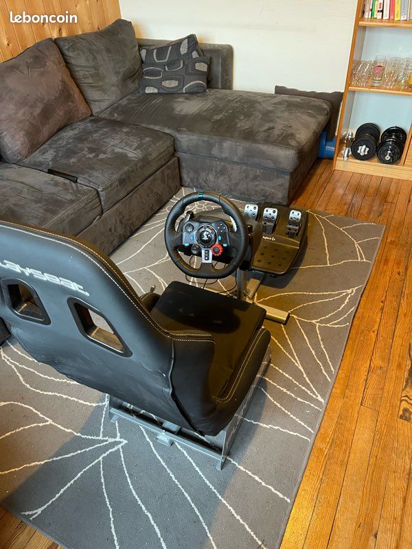 Volant plus siège logitec g 29 (image 1)