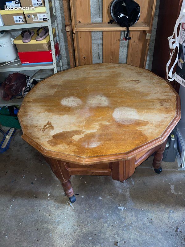 3 sommiers en bois et une table 150 (image 5)