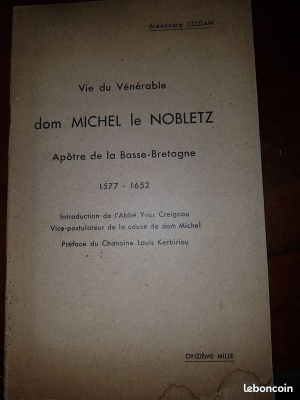Vie du vénérable dom Michel Le Nobletz (image 1)