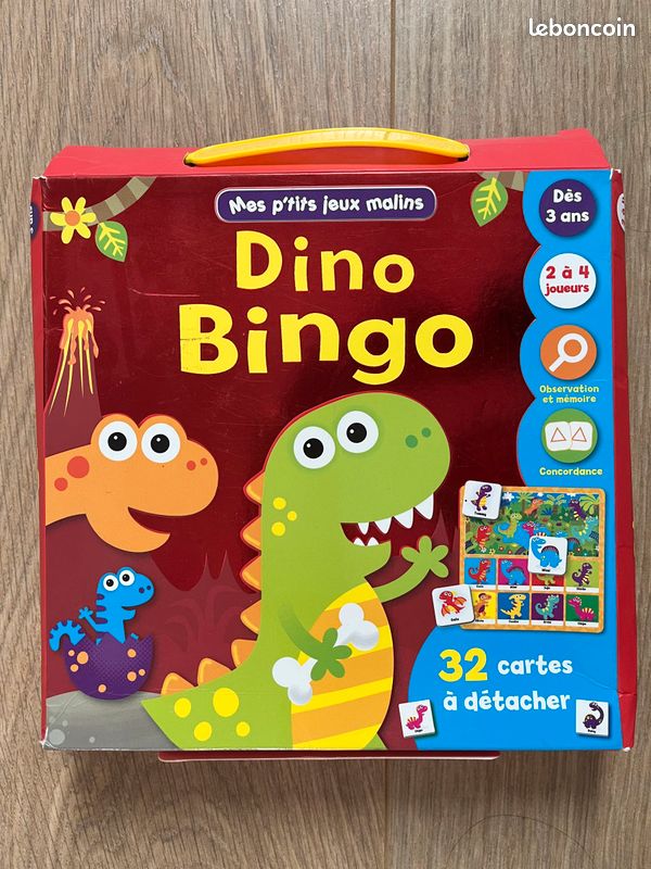 Jeu loto dinosaure (image 1)