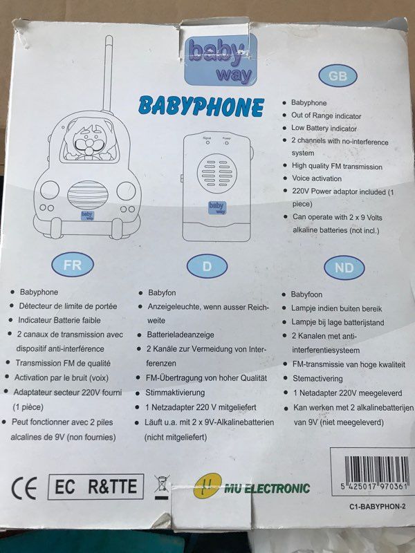 Babyphone double caméra Availand Follow Baby édition limitée bois
