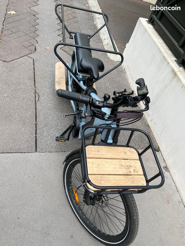 VELO CARGO DECATHLON LONGTAIL R500 électrique (image 4)