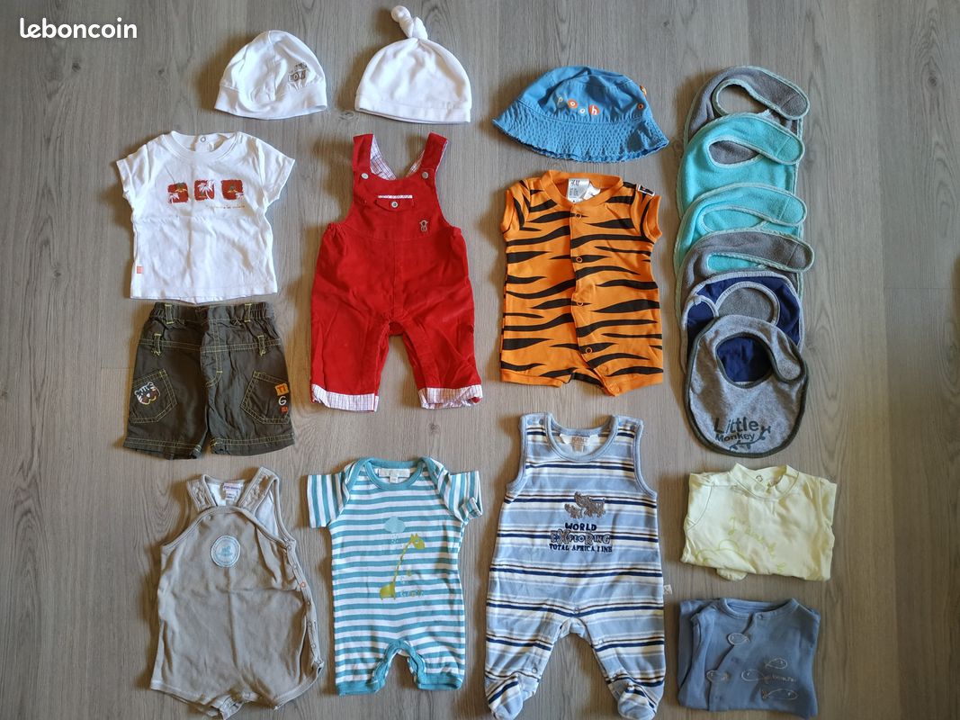 Lot vêtements garçon 1 mois (image 1)
