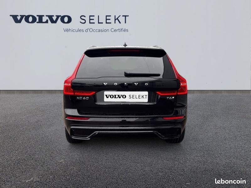 Volvo XC60 T6 Hybride Rechargeable 350ch Ultra Style Dark Geartronic 8 AWD (image 4)