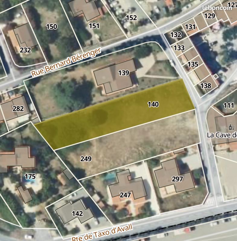Terrain constructible · à Argelès-sur-Mer · 260 000 €